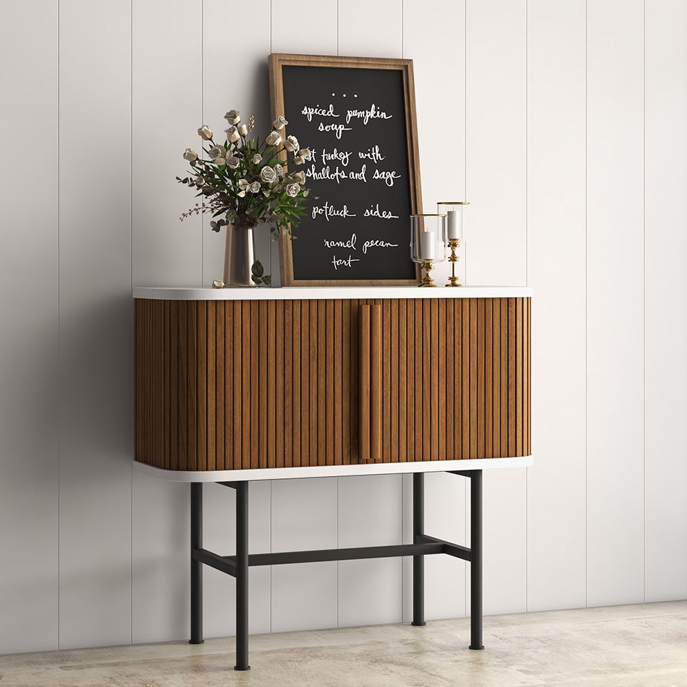 Wood color MDF Cabinets & Chests