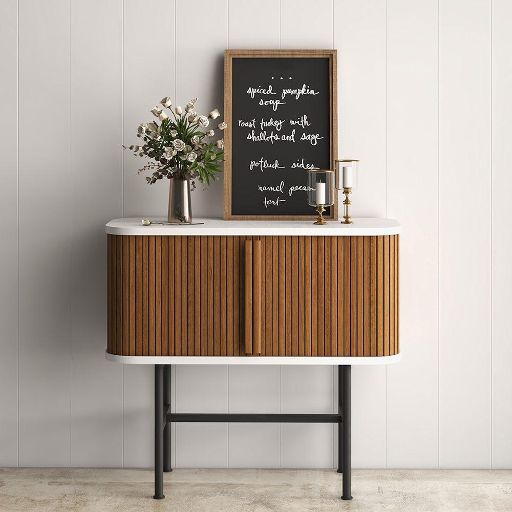 Wood color MDF Cabinets & Chests