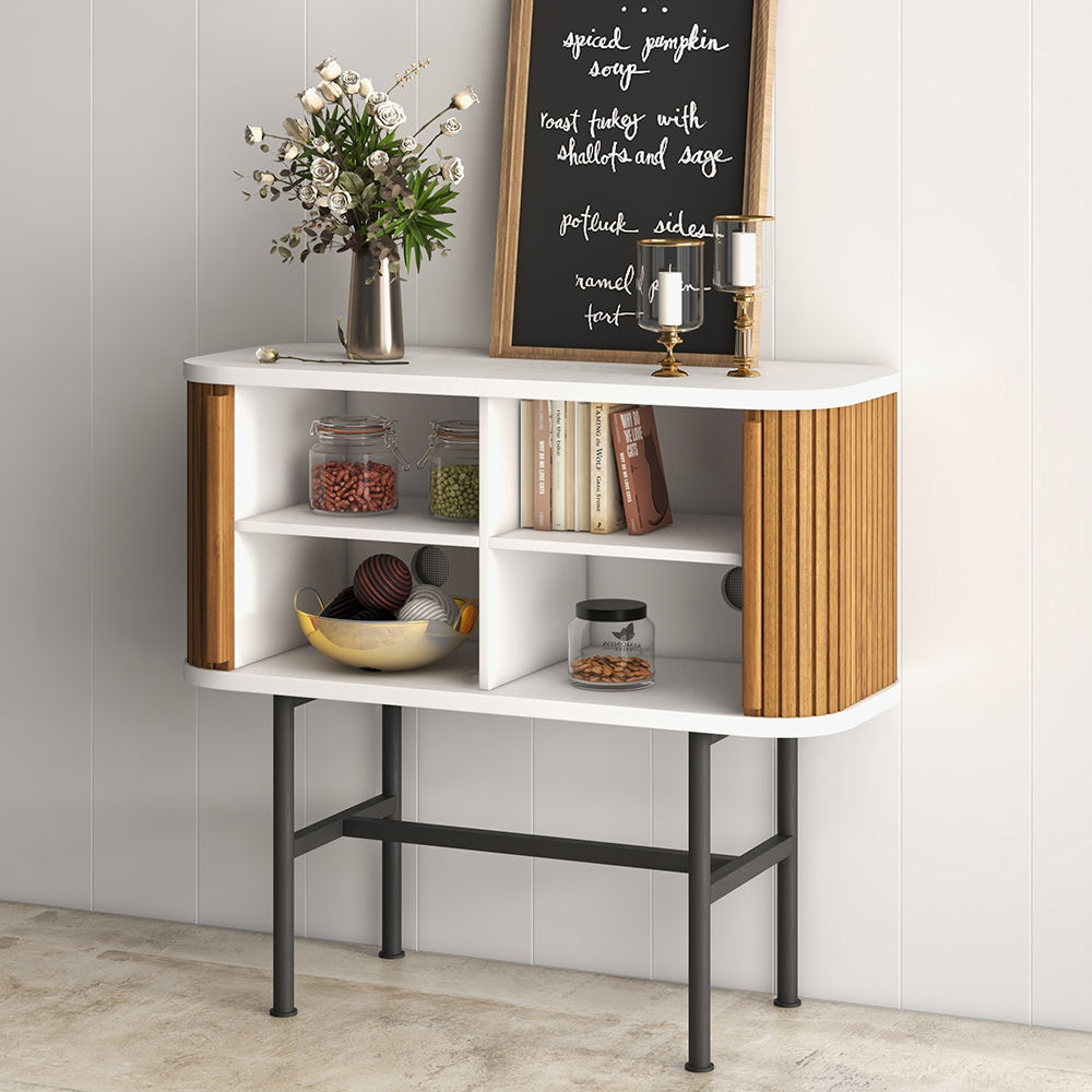 Wood color MDF Cabinets & Chests