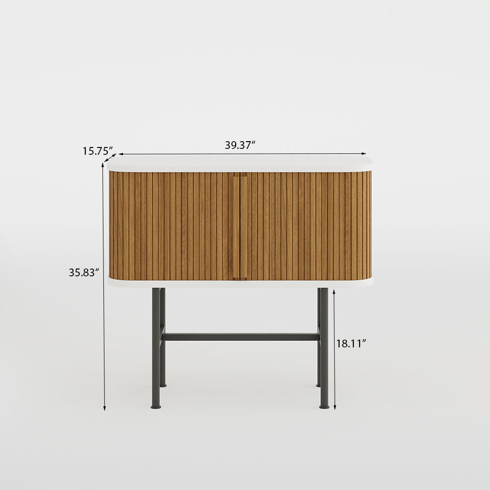 Wood color MDF Cabinets & Chests