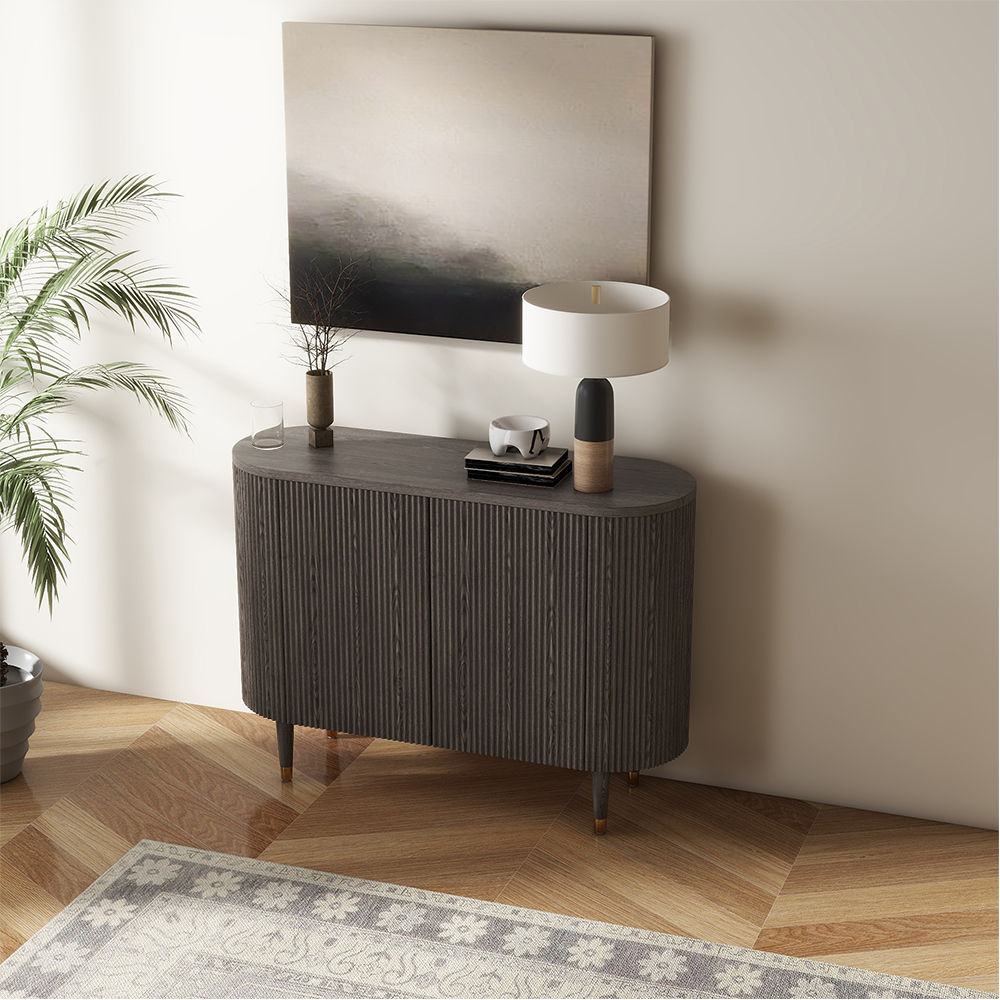 Partly Assemble Smoky MDF Cabinets & Chests