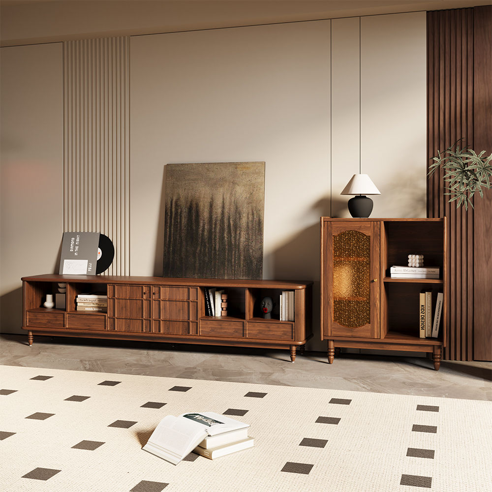 Partly Assemble Cherry Wood Color Cherry Wood Cabinets & Chests