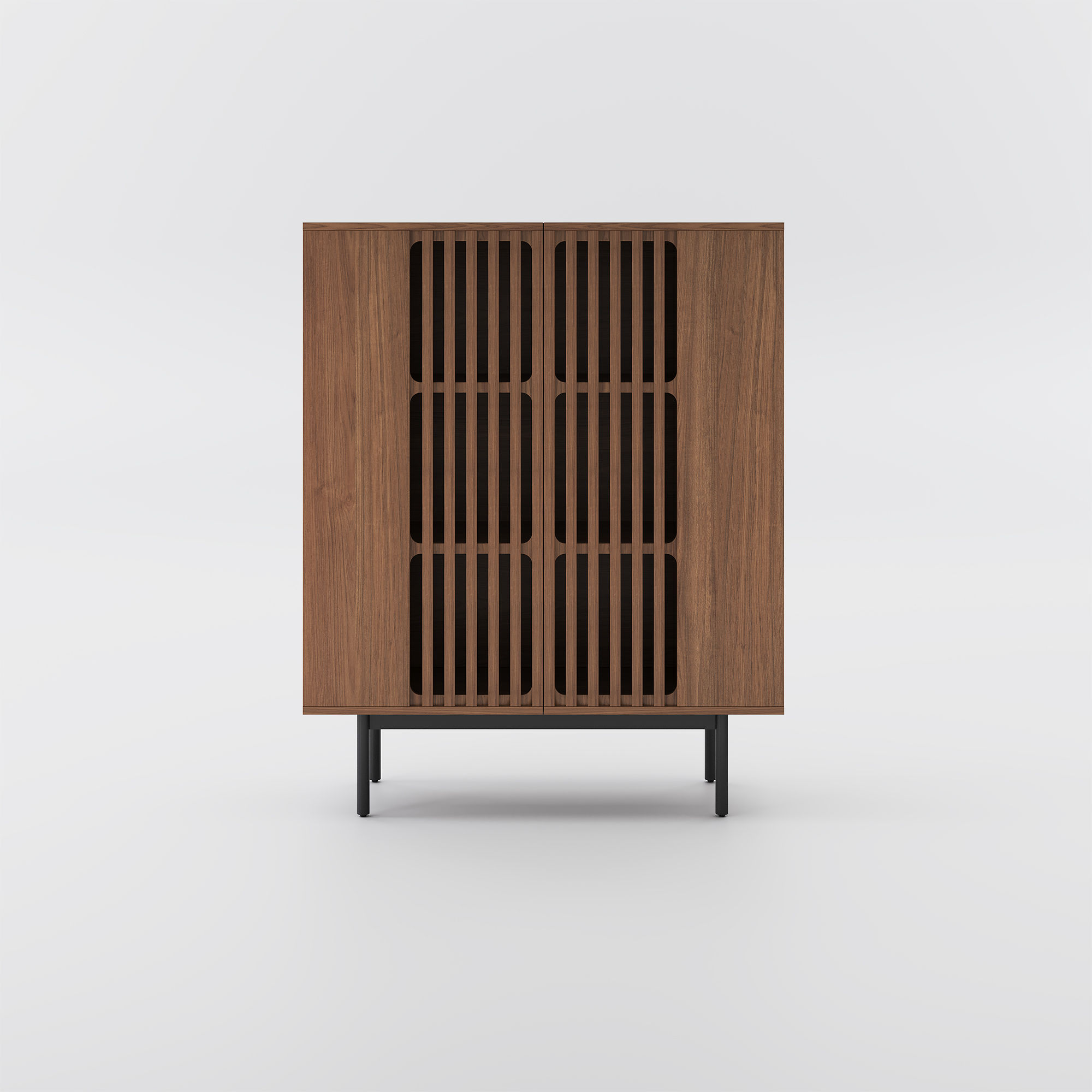 Dark Wood MDF Cabinets & Chests