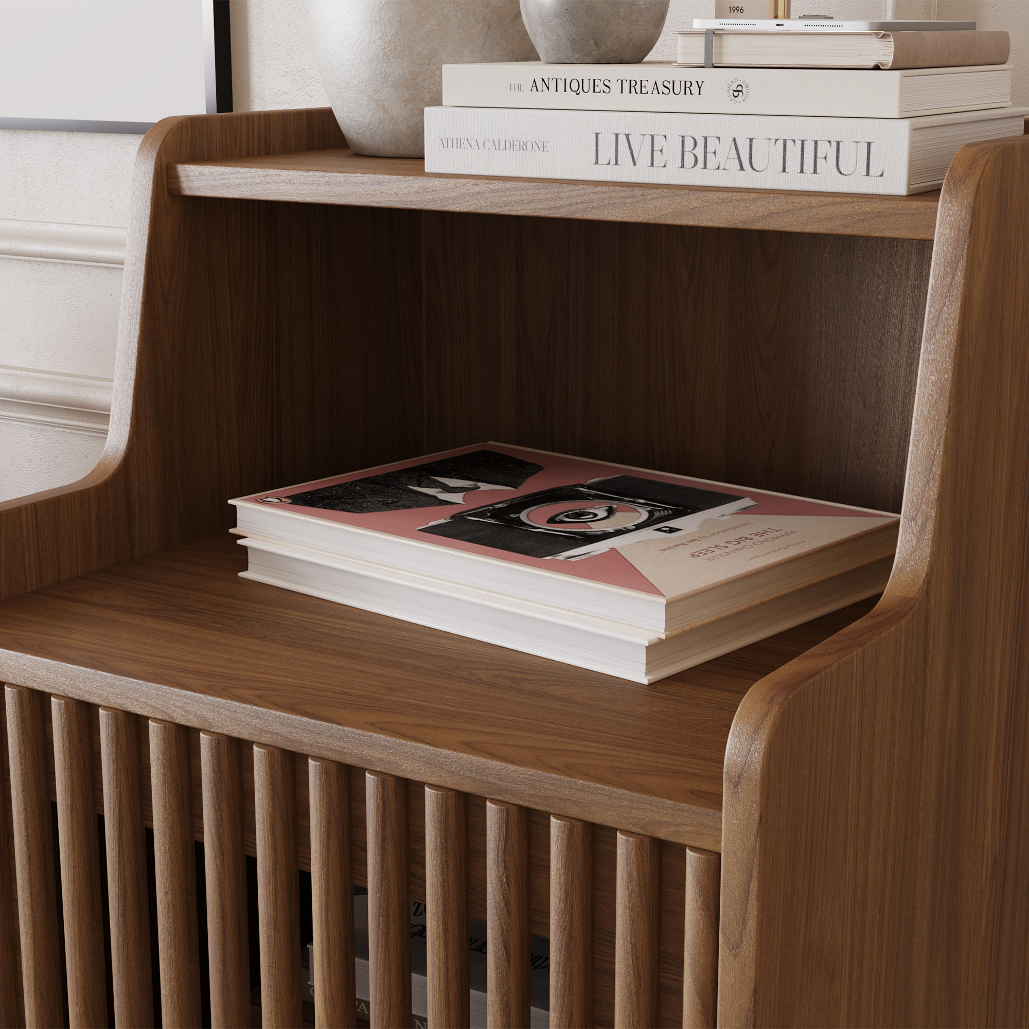 with Cabinets Walnut Color Plywood Cabinets & Chests