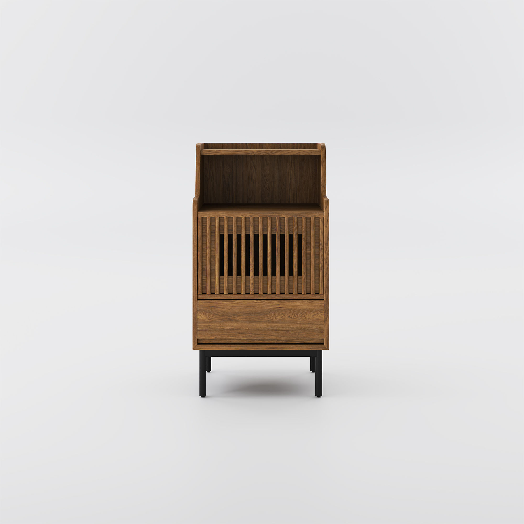 with Cabinets Walnut Color Plywood Cabinets & Chests