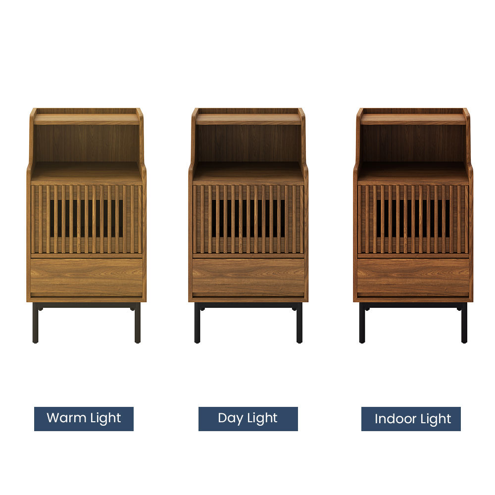 with Cabinets Walnut Color Plywood Cabinets & Chests