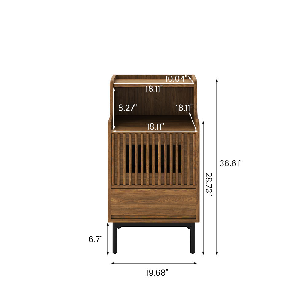 with Cabinets Walnut Color Plywood Cabinets & Chests