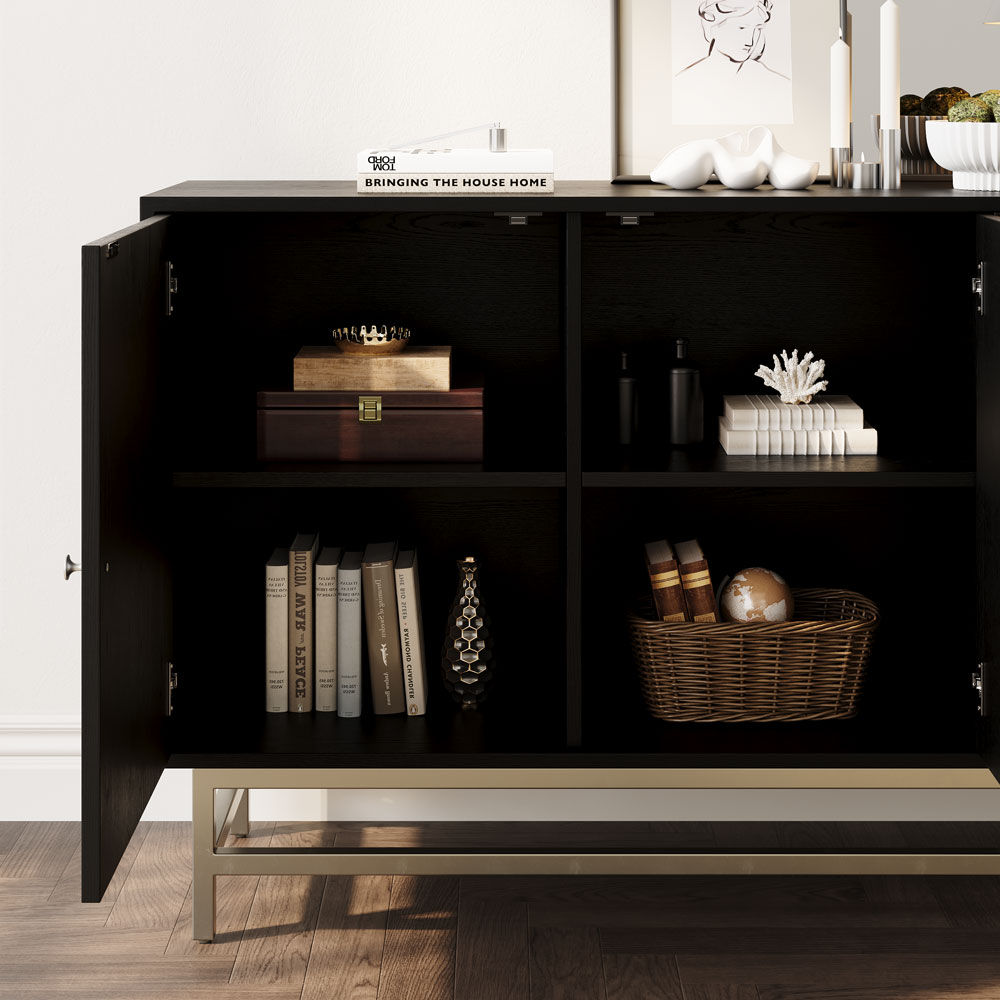 Black MDF Cabinets & Chests
