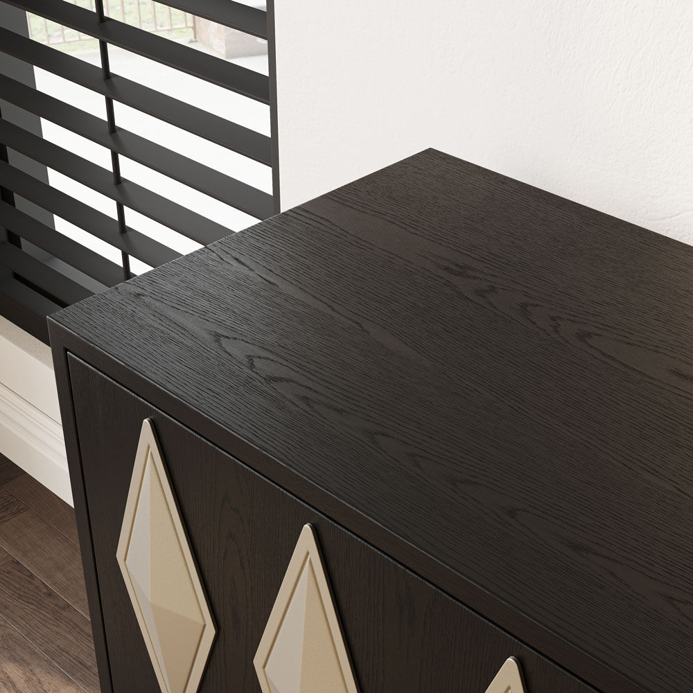Black MDF Cabinets & Chests
