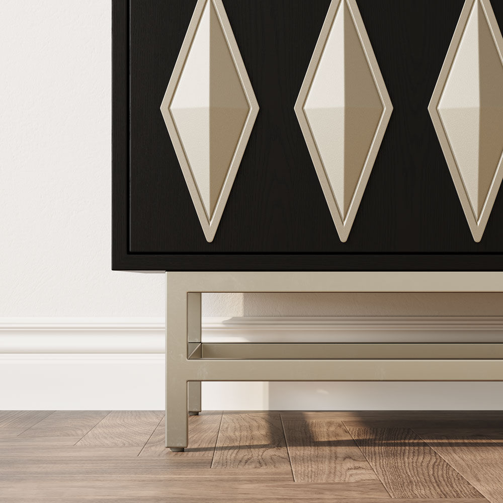 Black MDF Cabinets & Chests