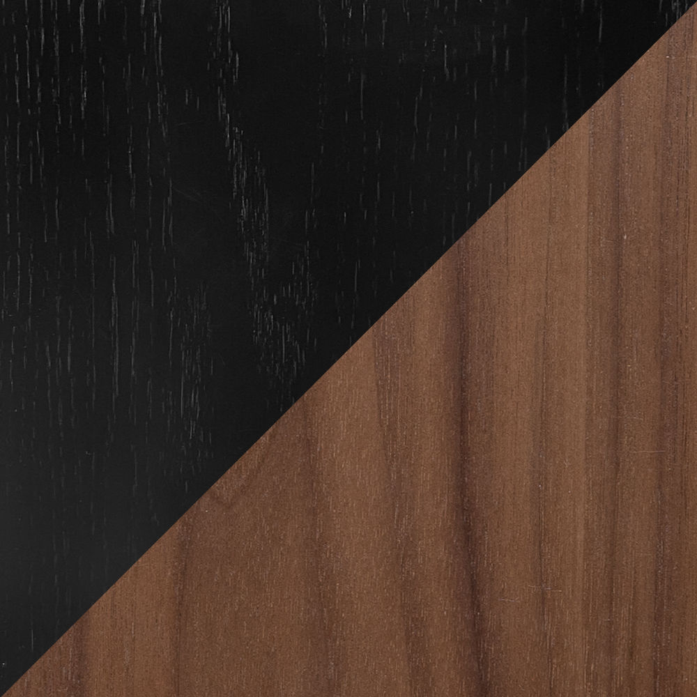 Wood & Black