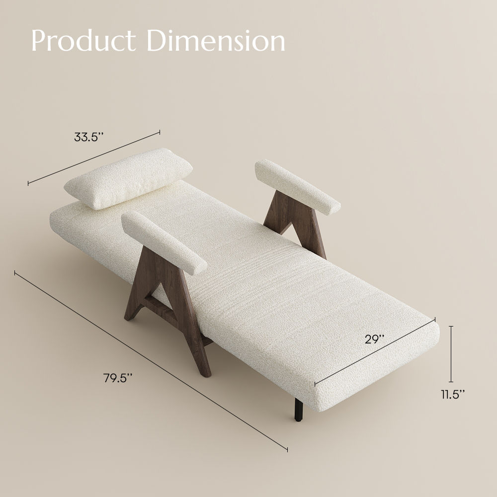 Fabric Walnut & White Fabric Chairs