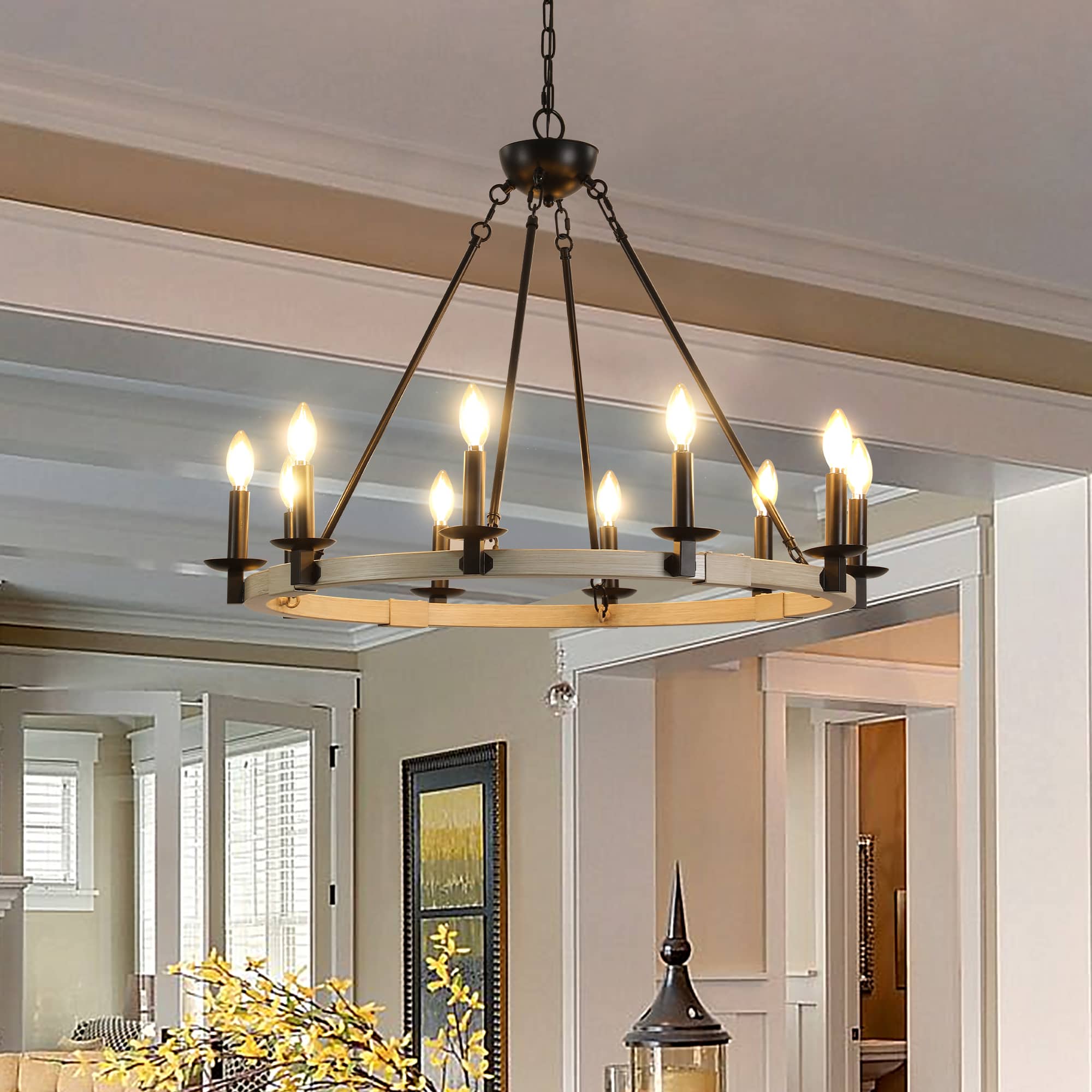 Black Iron Chandeliers
