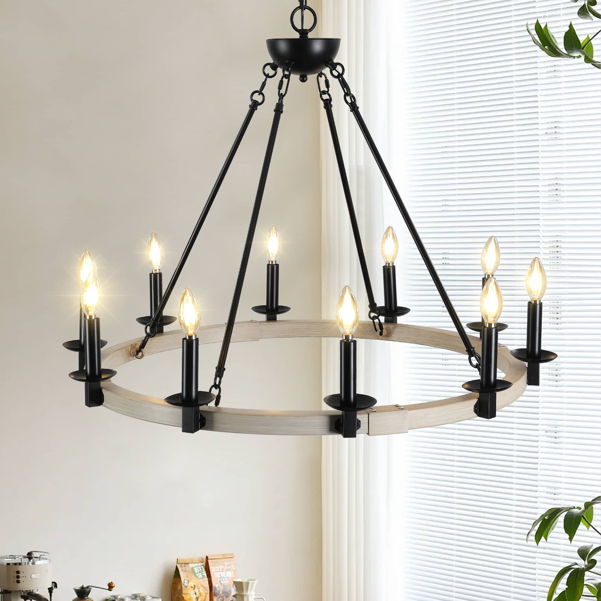Black Iron Chandeliers