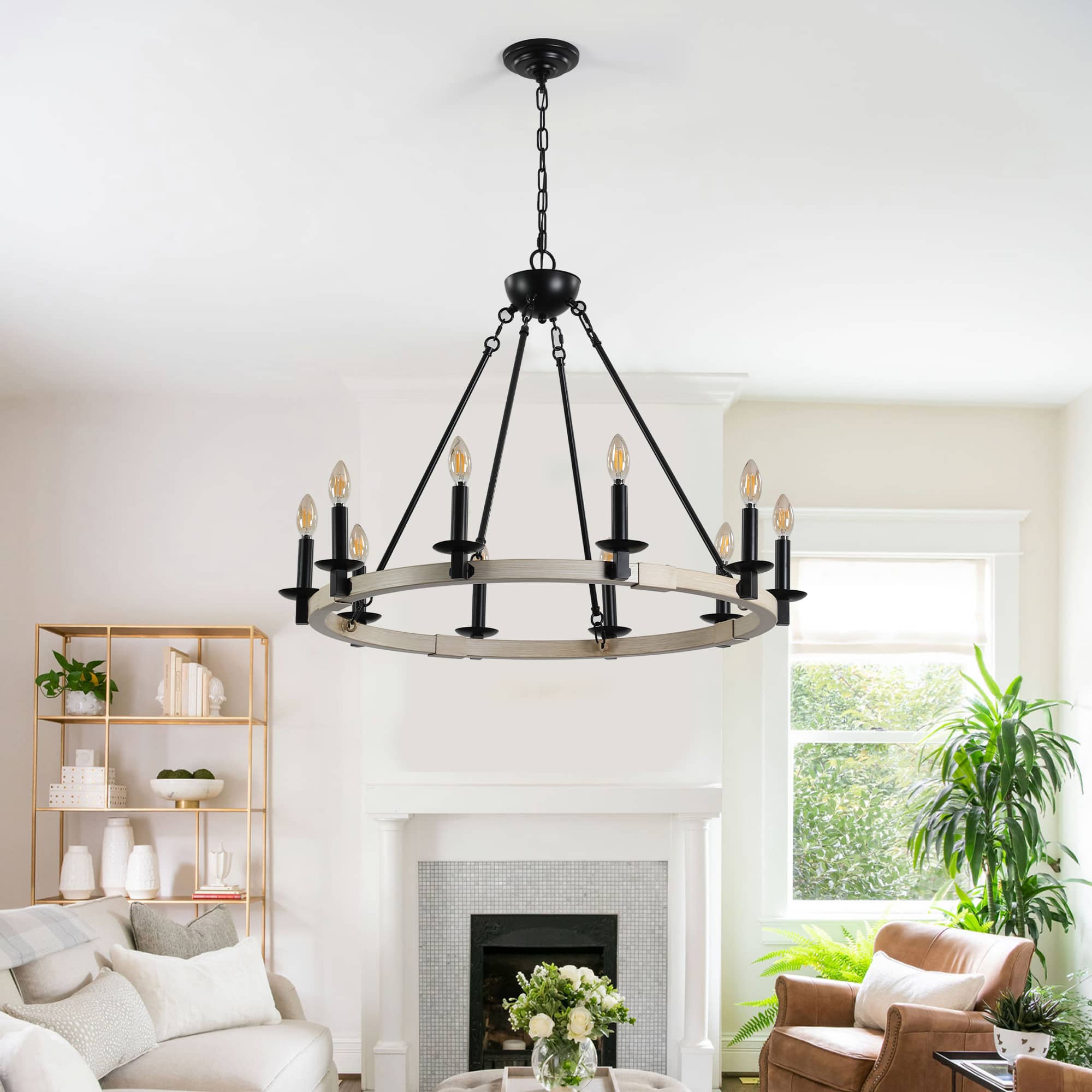 Black Iron Chandeliers