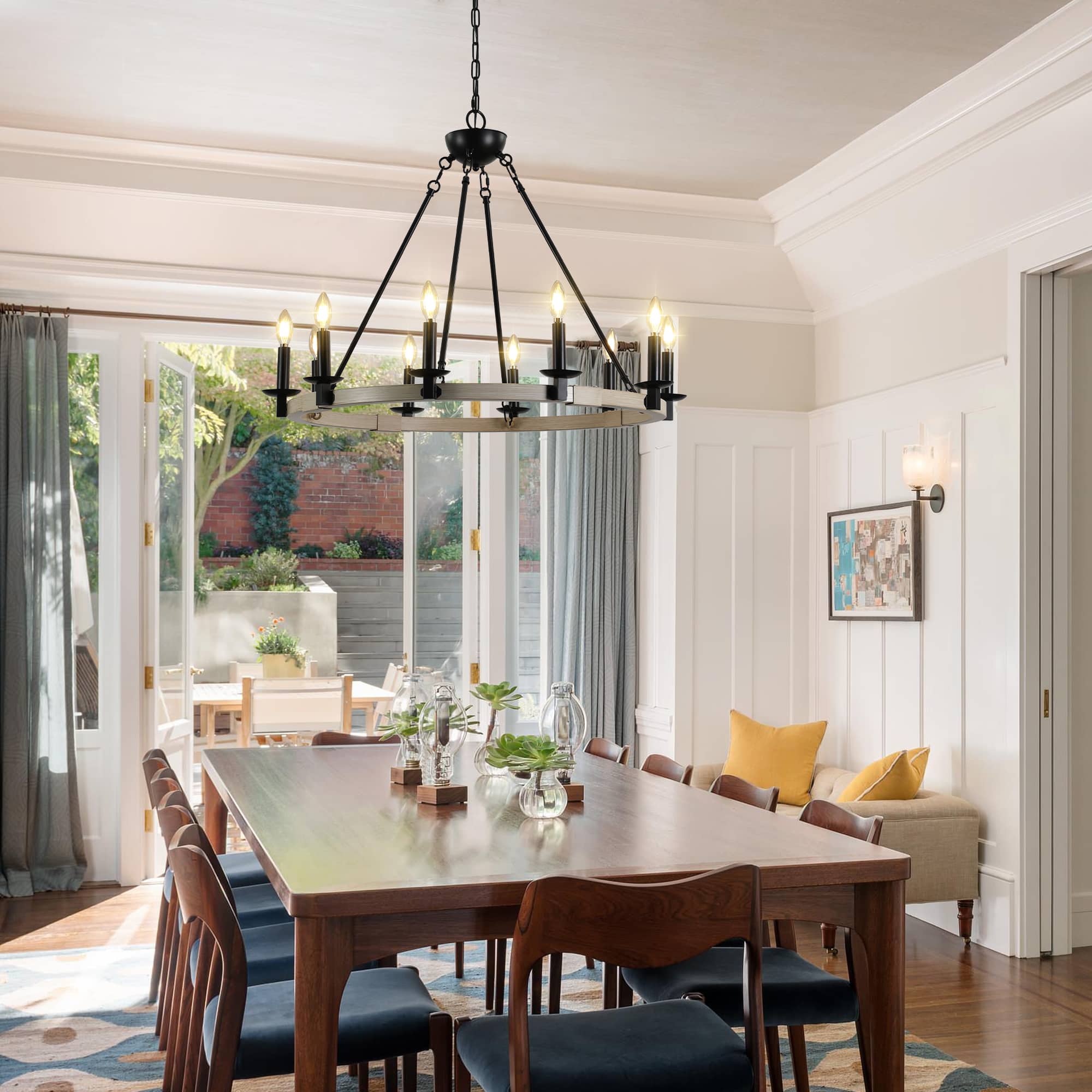 Black Iron Chandeliers