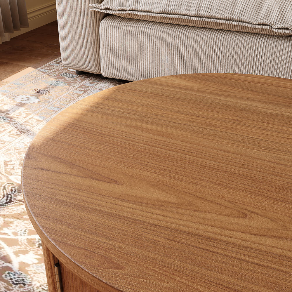 Walnut Color Walnut Color Engineered Wood Coffee Tables