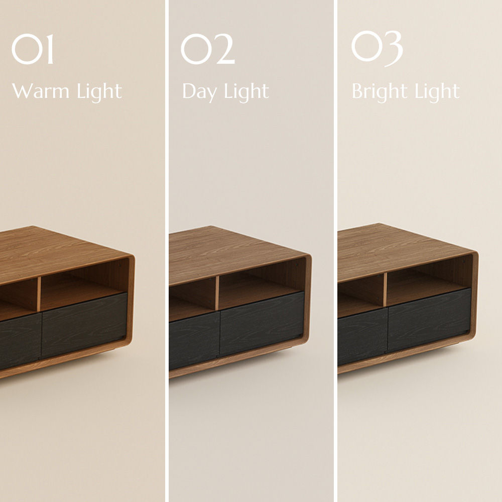 Fully Assemble Dark Wood & Black Coffee Tables