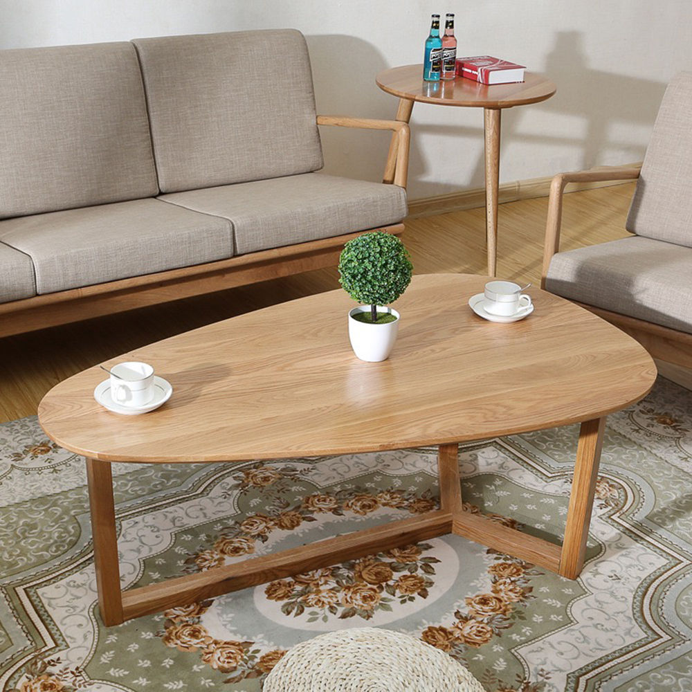 without Drawers Light Wood Coffee Tables