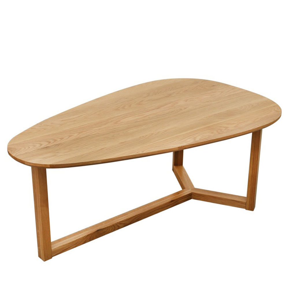 Irregular Light Wood Coffee Tables
