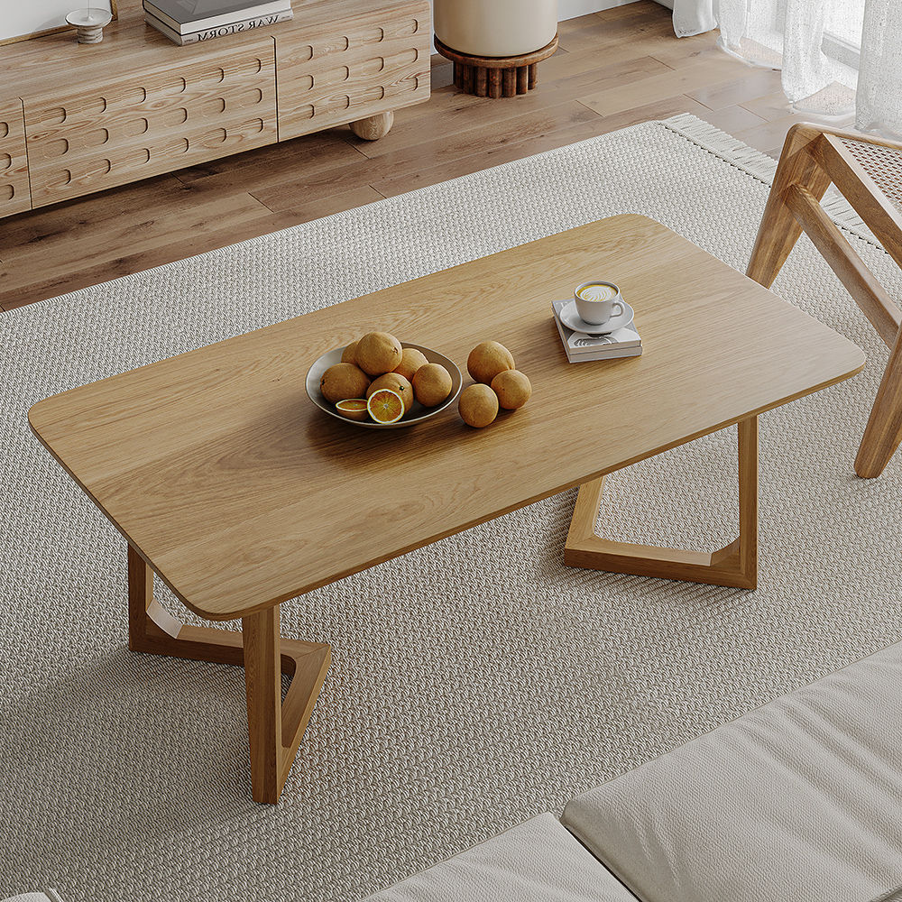 Mid Century Modern Light Wood Coffee Tables