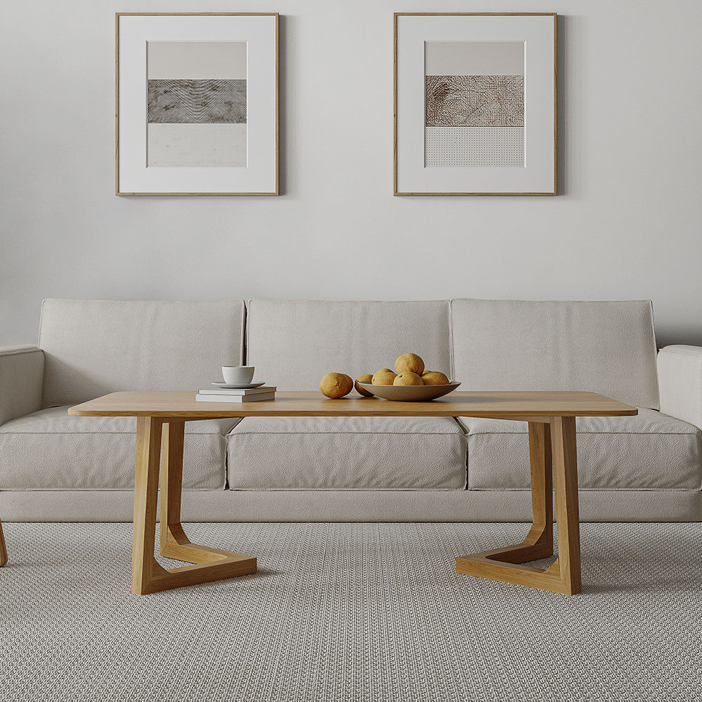 Rectangular Light Wood Coffee Tables
