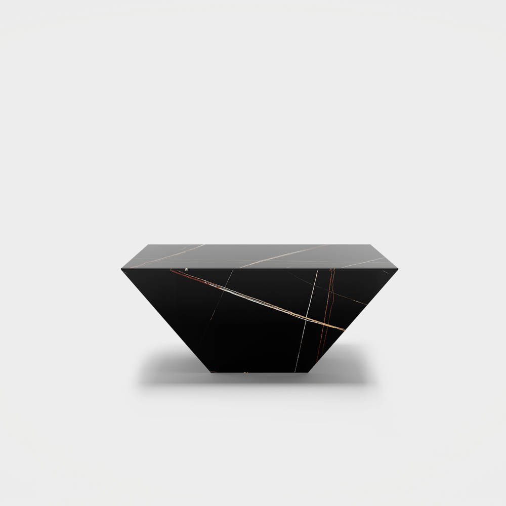 Black Sintered Stone Coffee Tables