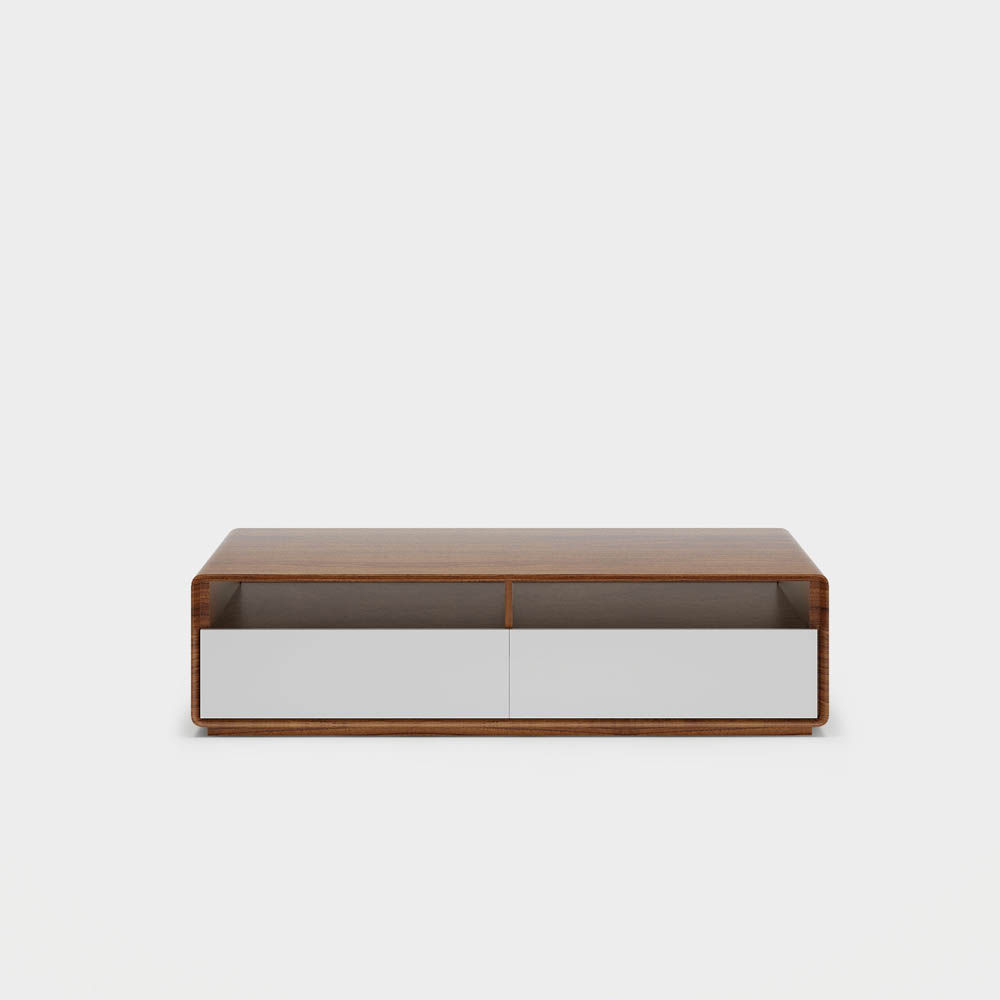 legno e bianco  MDF Tavolini da caffè