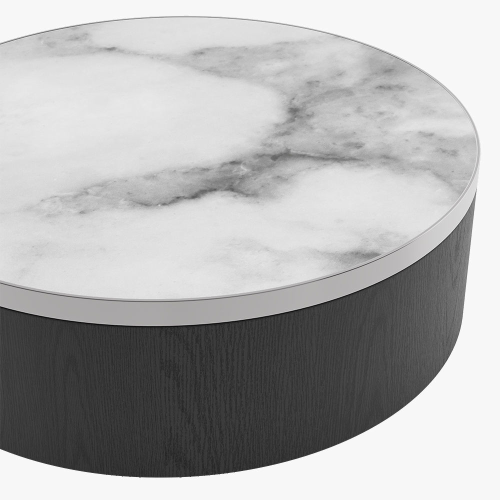 Modern Luxury Black MDF Coffee Tables