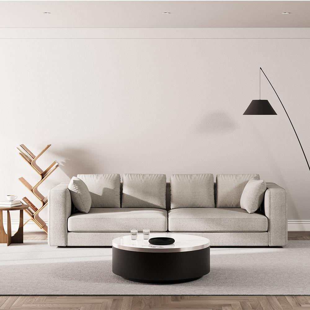 Modern Black MDF Coffee Tables