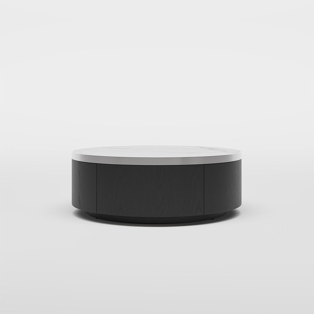 with Storage Black MDF Coffee Tables