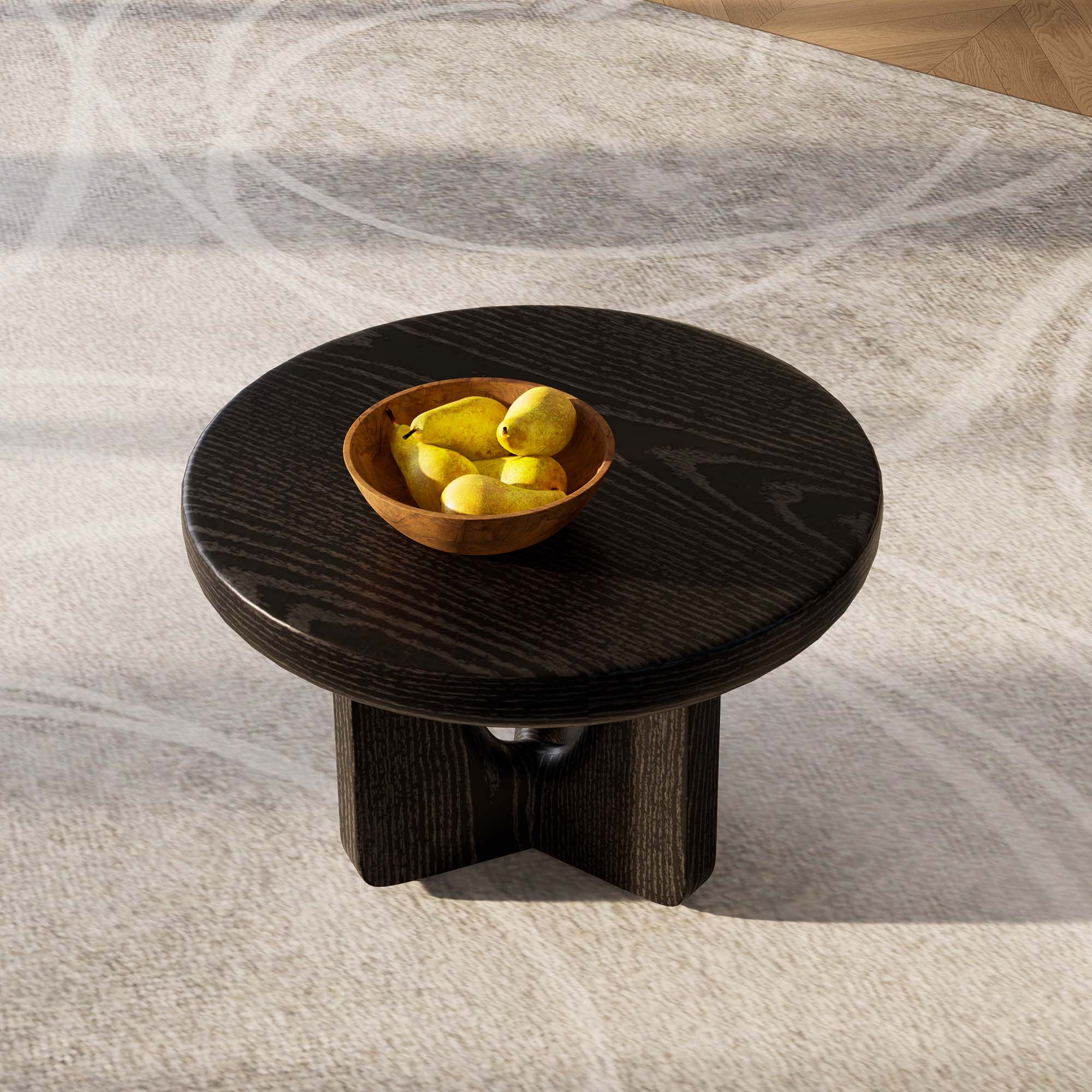 Wood Smoky MDF Coffee Tables
