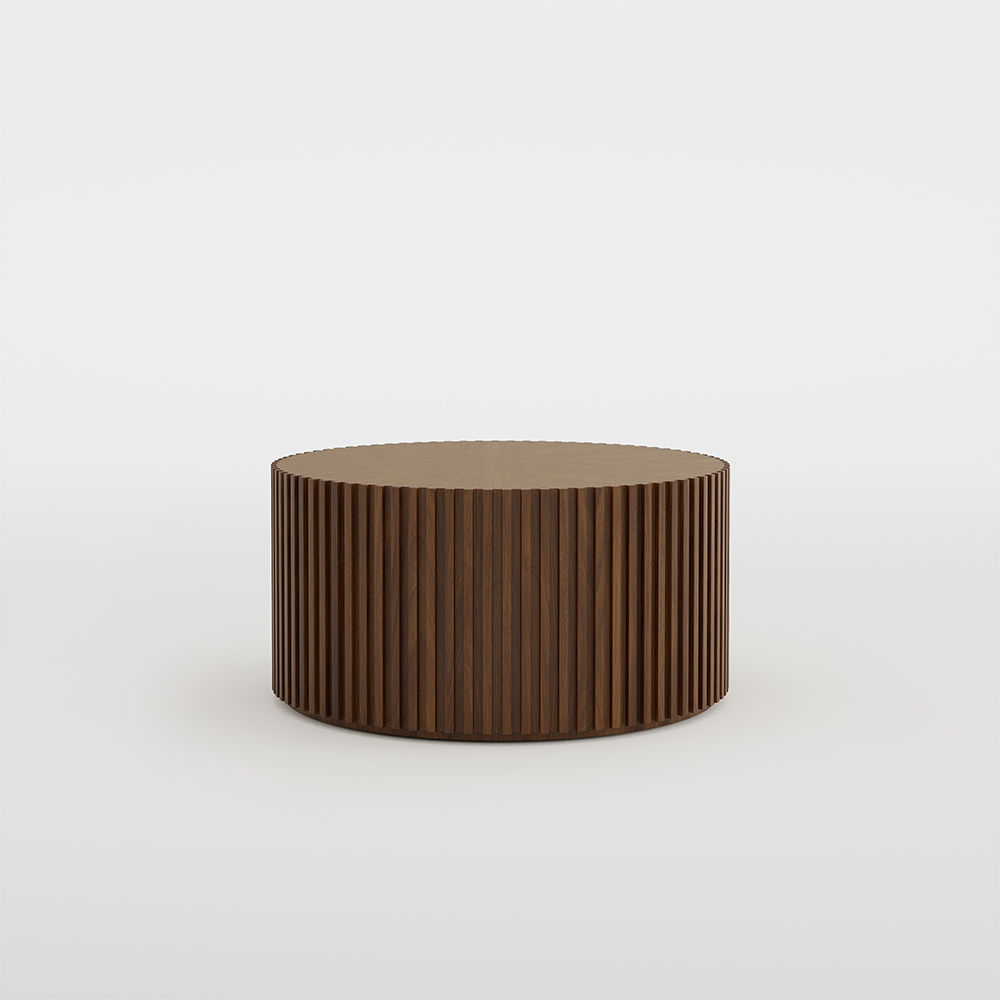 Modern Dunkles Holz  MDF Couchtische 
