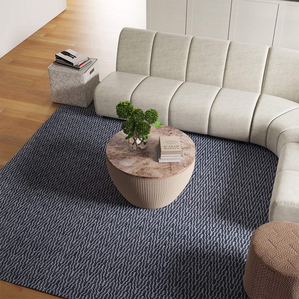 Modern Minimalist Walnut Color Wood Coffee Tables