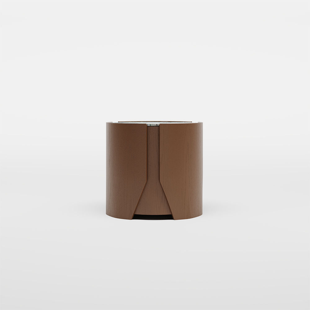 Wood color Sintered Stone Coffee Tables