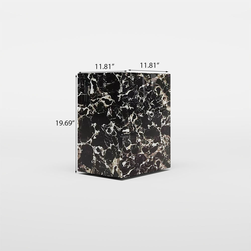 Black Sintered Stone Coffee Tables
