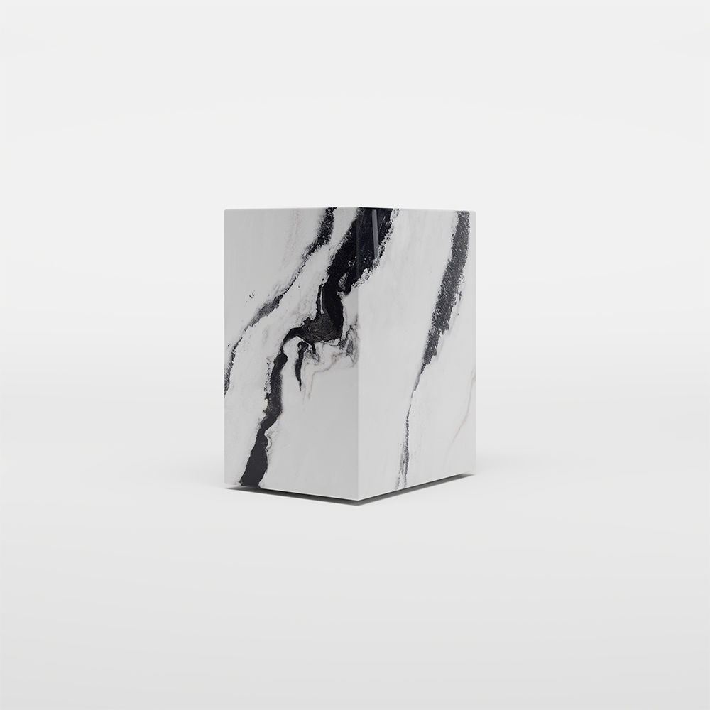 White Sintered Stone Coffee Tables