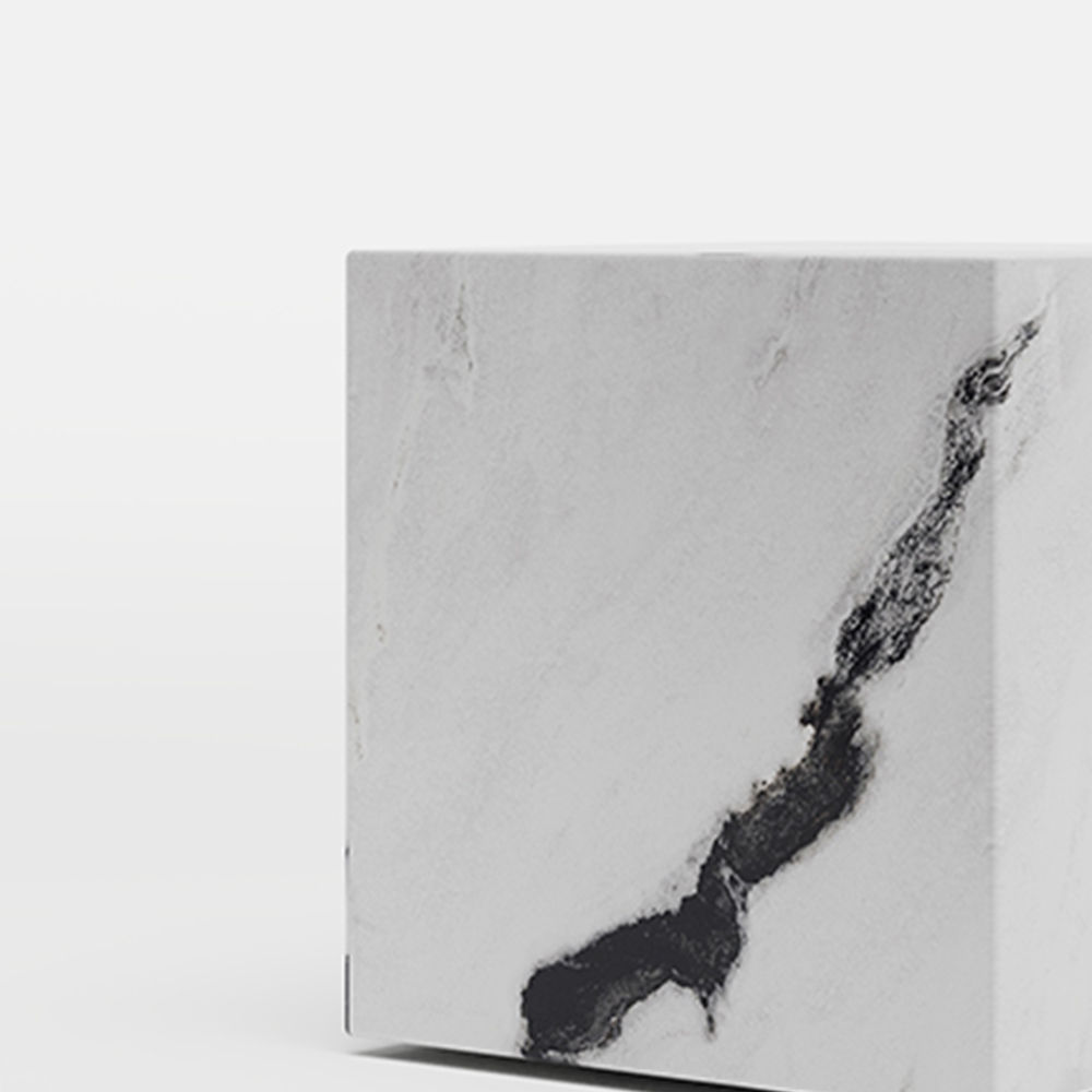 White Sintered Stone Coffee Tables