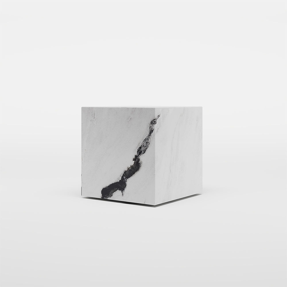 White Sintered Stone Coffee Tables