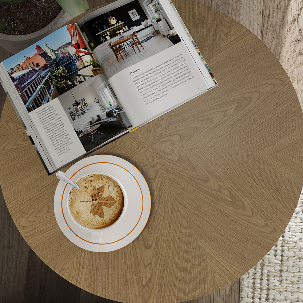 On the Ground Gray MDF Coffee Tables