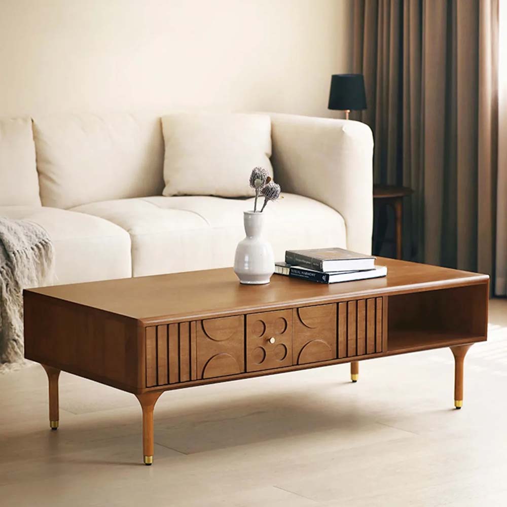 Walnut MDF Coffee Tables