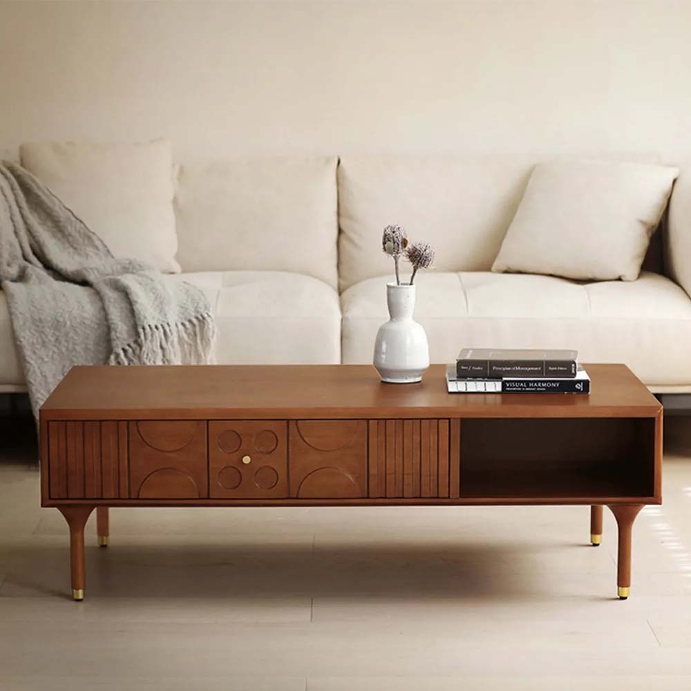 Walnut MDF Coffee Tables