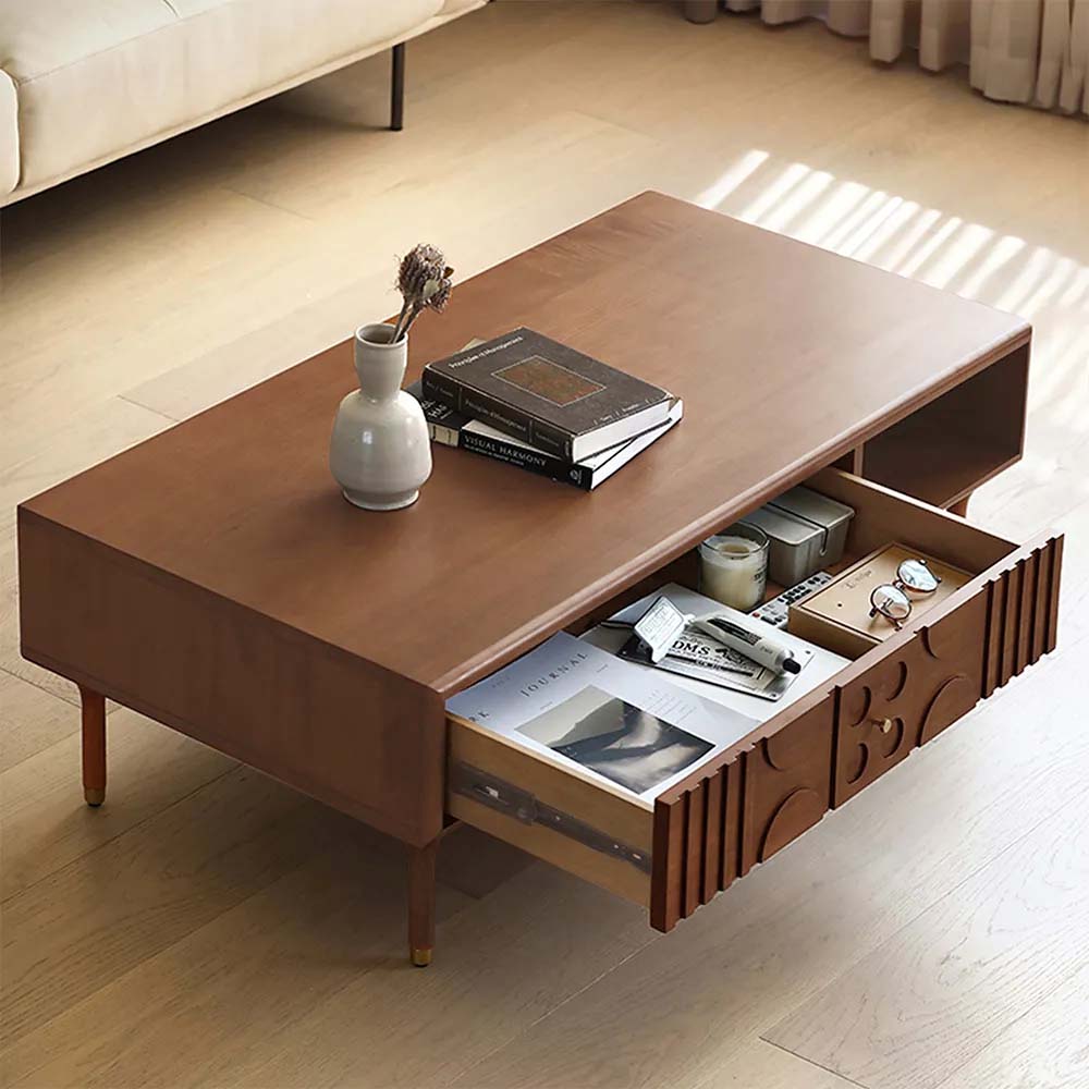 Walnut MDF Coffee Tables