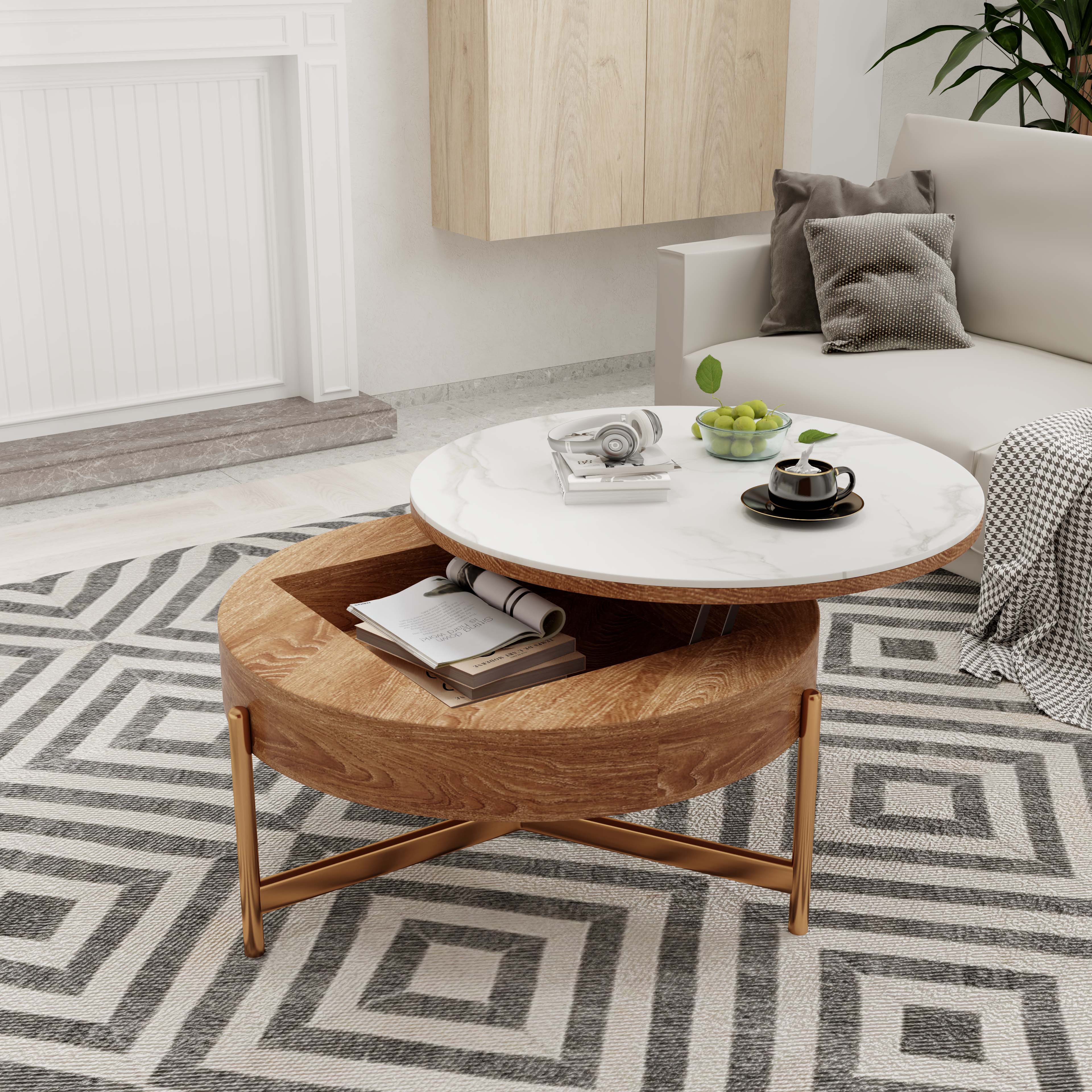 Brown MDF Coffee Tables