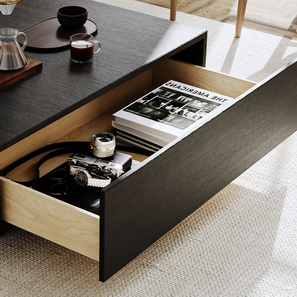 Black MDF Coffee Tables