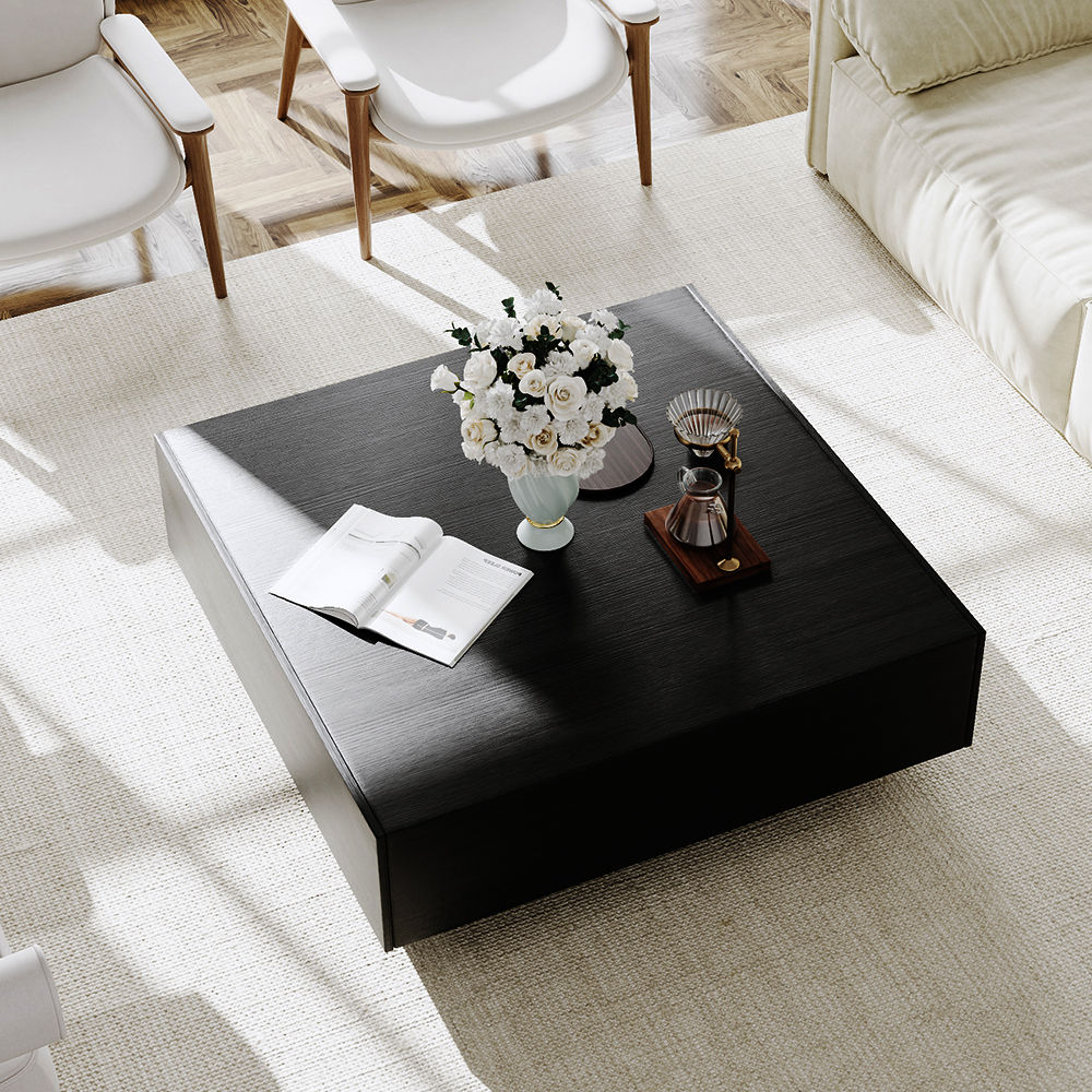 Black MDF Coffee Tables