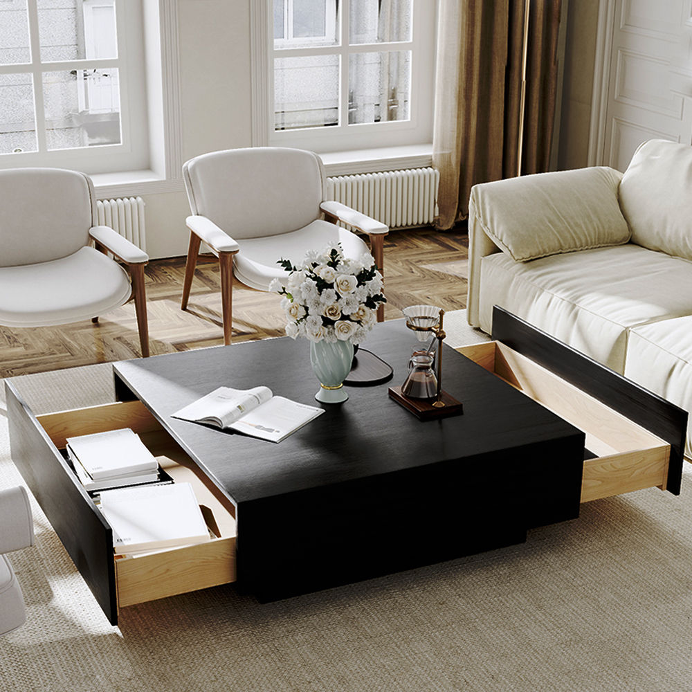 Black MDF Coffee Tables