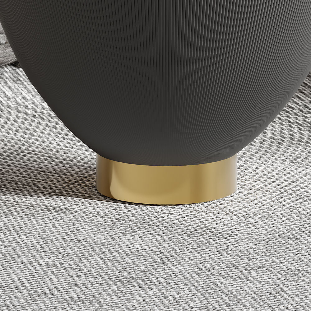 Gray Sintered Stone Coffee Tables