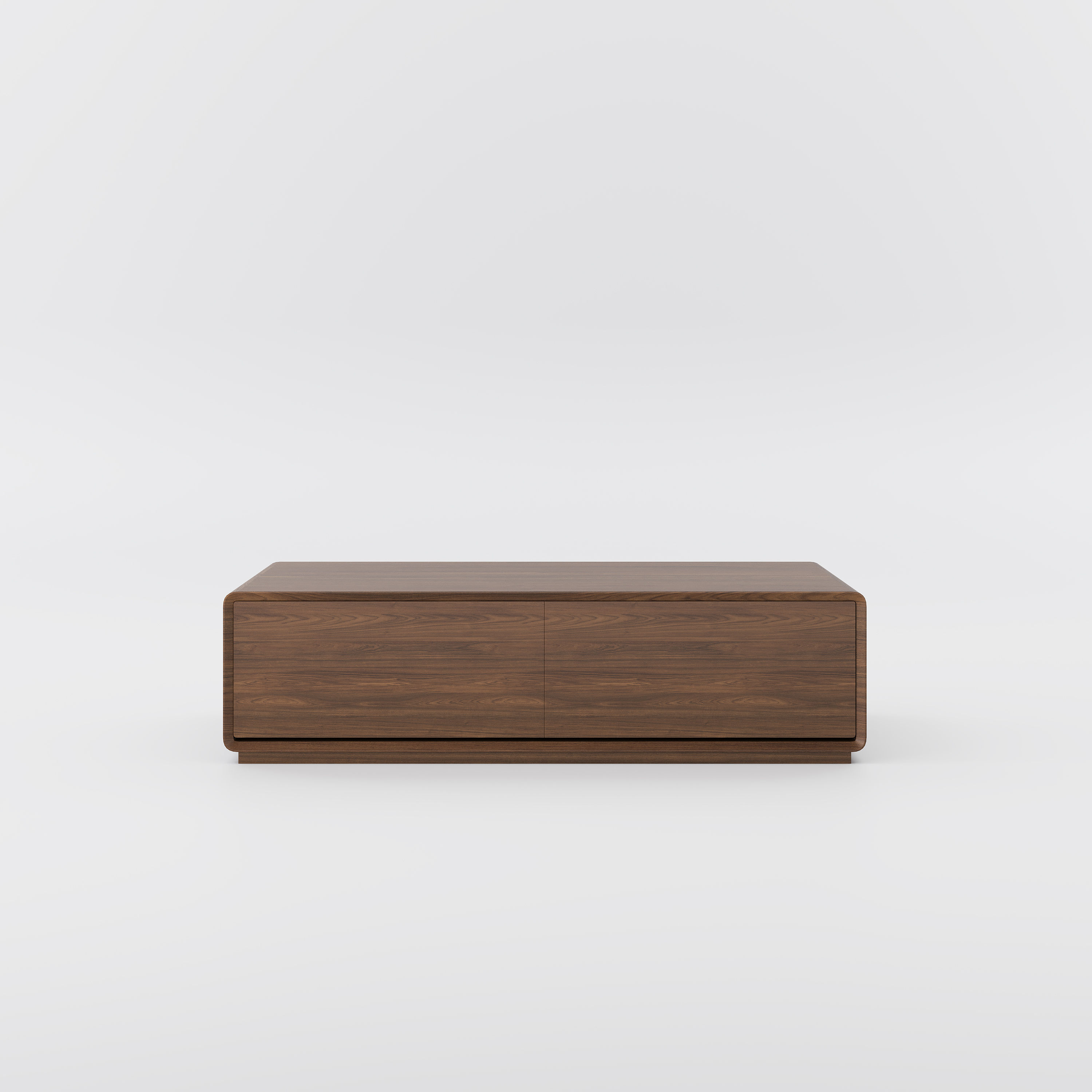 Walnut Color MDF Coffee Tables