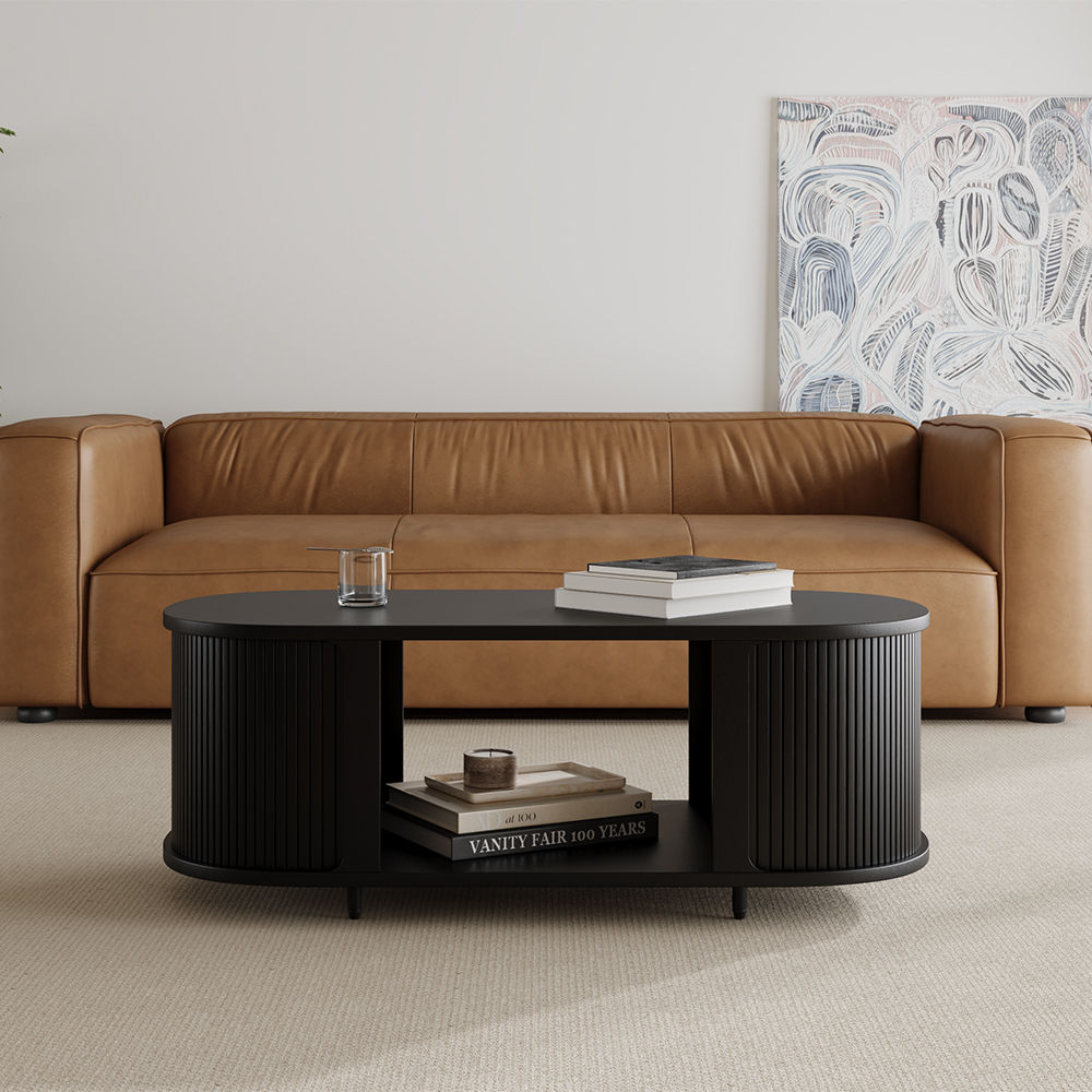 Black Plywood Coffee Tables
